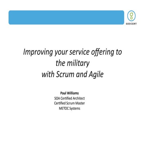 Ignite: Improving Performance on Federal Contracts Using Scrum & Agile