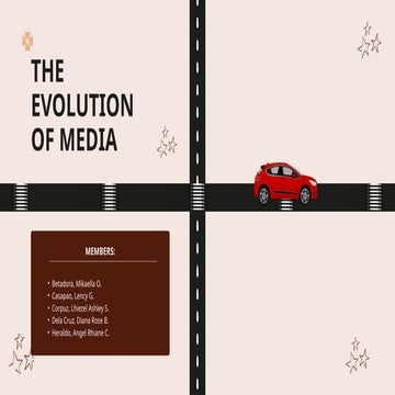 MIL- TIMELINE of media from stone age to information age | PPTX