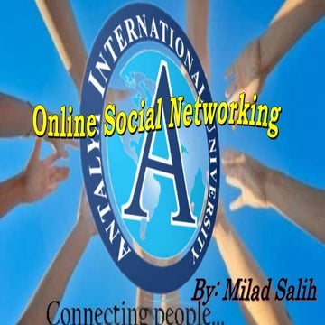 Online Social Networking
