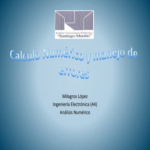 Analisis Numerico | PDF