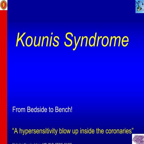 Milan lecture kounis syndrome