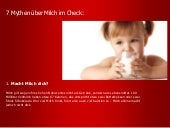 Milch - 7 Fakten - Mythenchek - Ges...