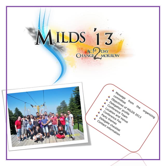 Milds 13 booklet