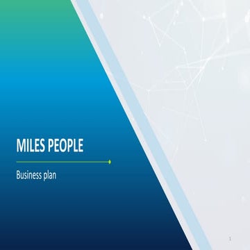 Miles business plan