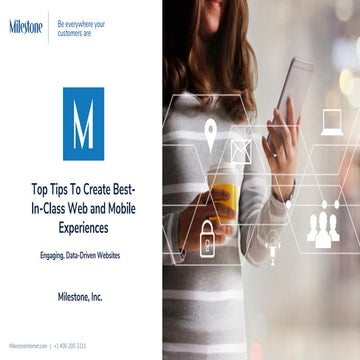 Top Tips To Create Best-In-Class Web And Mobile Experiences