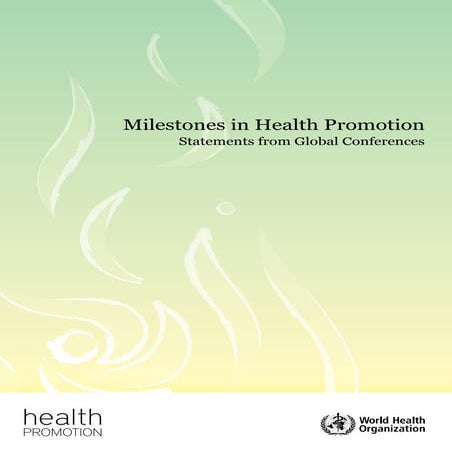 Milestones health promotion ok