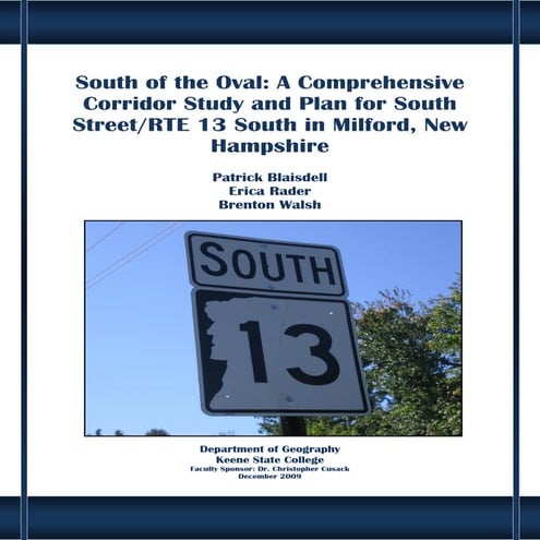 Milford Corridor Study