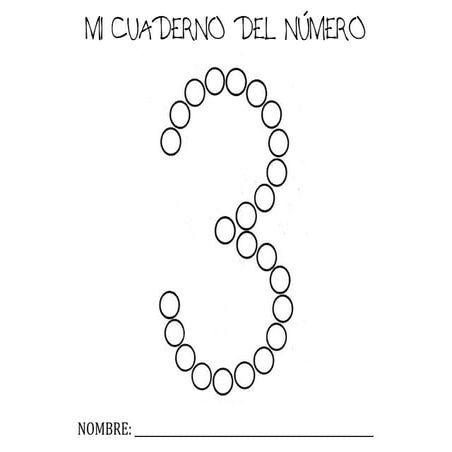 Mi libro del numero 3 | PDF