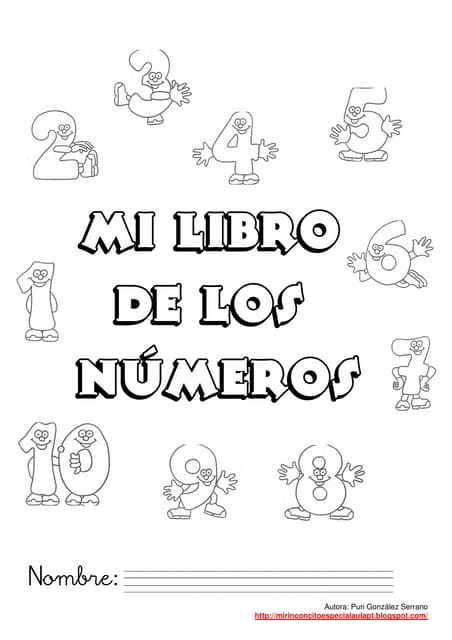 Mi libro de números del 1 al 100