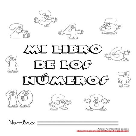 Mi libro de números del 1 al 100