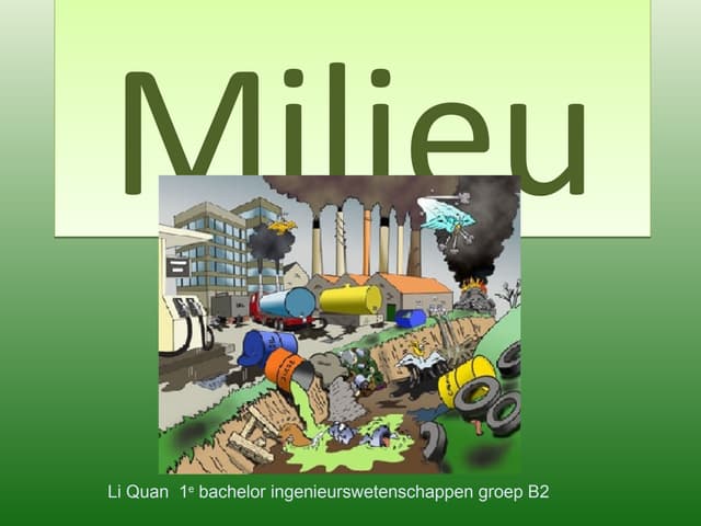 Milieu