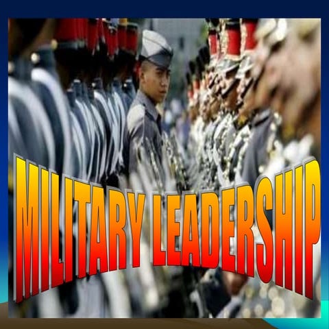 Military-leadership.-ROTC,. PPT., College