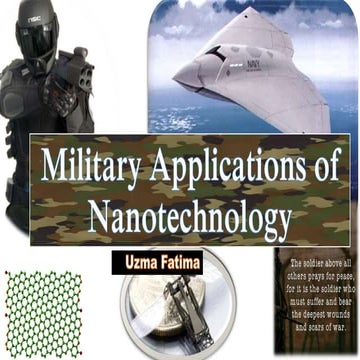 Military Applications of Nanotechnology