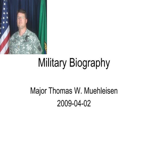 Military Biography