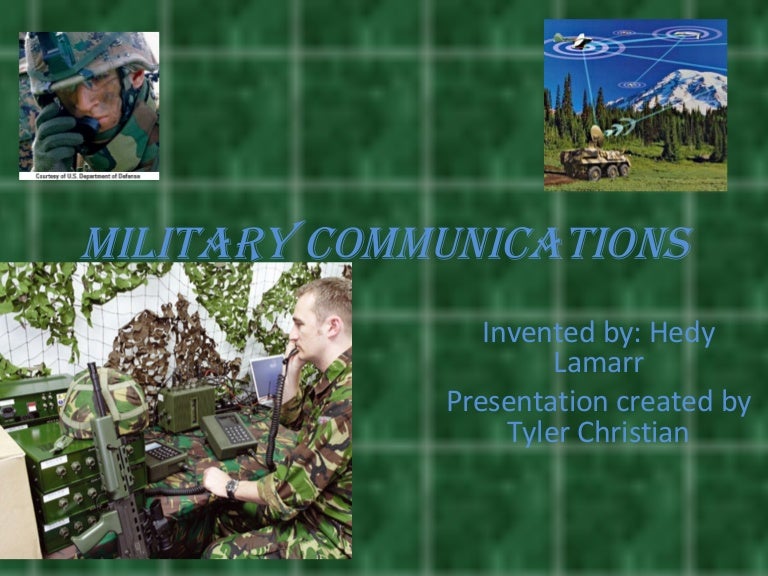 Military Communications Powerpoint Presentation