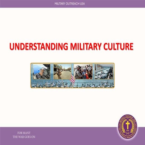 Military Outreach USA Military Culture Webinar