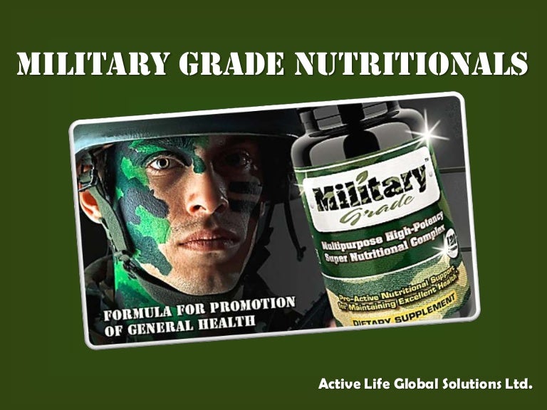 Military Supplements For The Professional