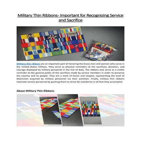Military Thin Ribbons.pptx