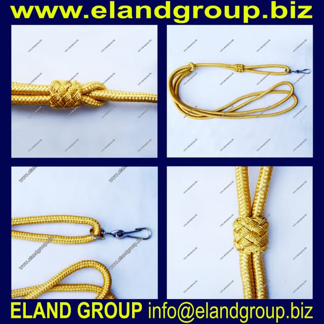 Military uniform shoulder lanyard | PDF