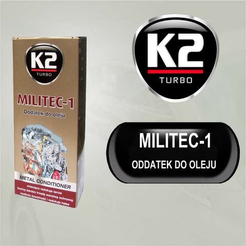 K2 Militec-1 fémnemesítő adalék olajhoz