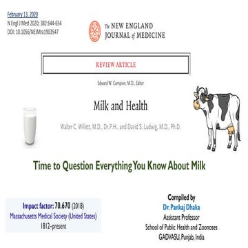 Milk and health 