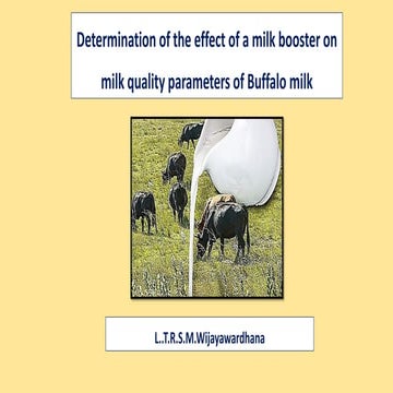 Milk booster for buffloes
