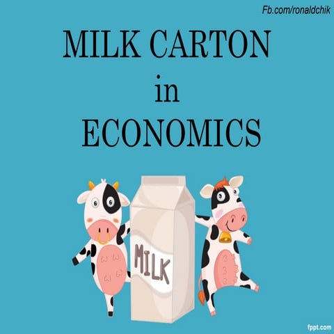 Milk carton in economics