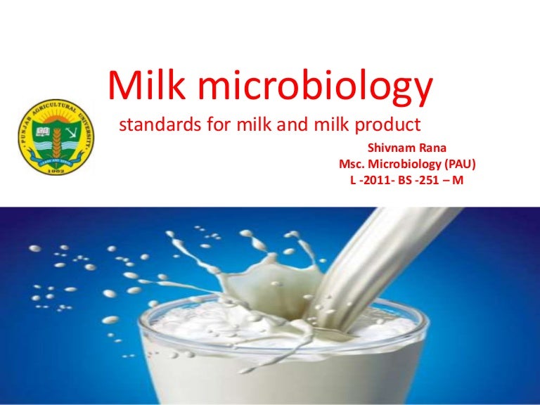 Milk microbiology standards of milk and milk product22222 (2)