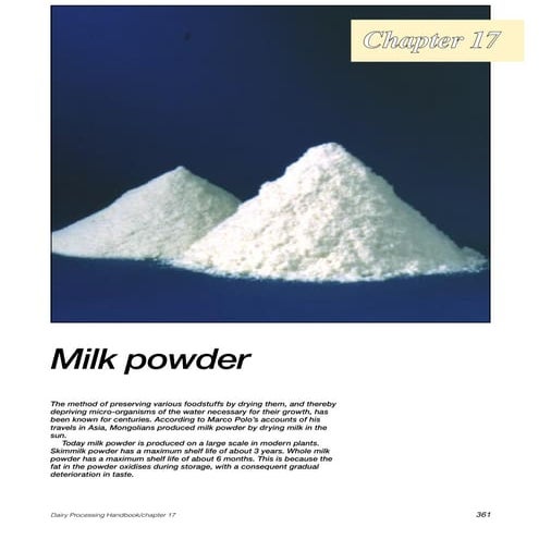 Milk powder