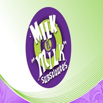 Milk vs. Milk Substitutes: What's in the milk you're drinking?
