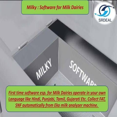 Milky software for milk dairies | PPTX