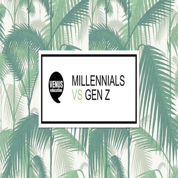 Millennials vz Gen Z 