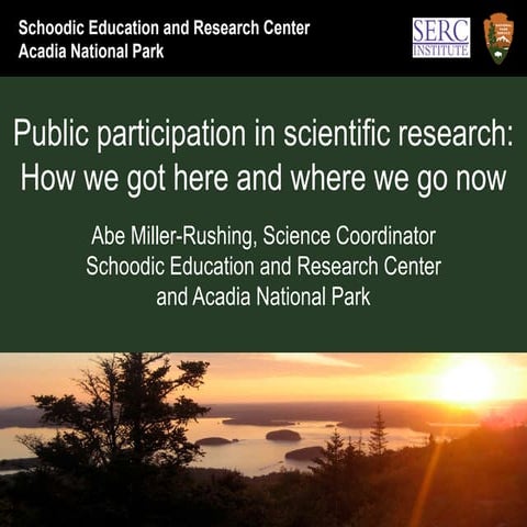 Miller rushing Plenary PPSR2012