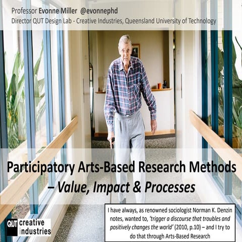Participatory Arts-Based Research Methods – Value, Impact & Processes
