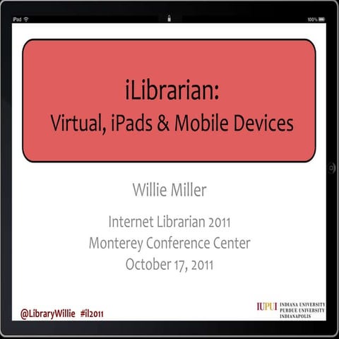iLibrarian (2011 Internet Librarian)