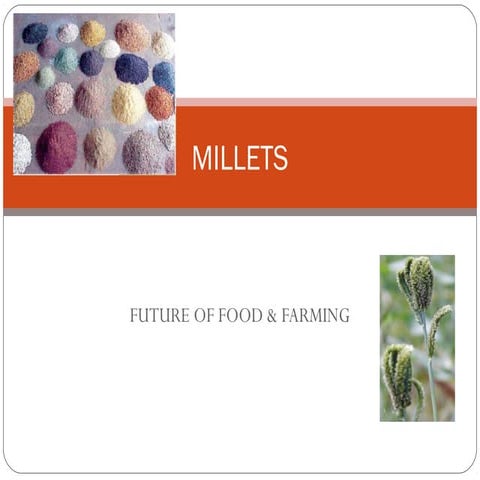 Millets | PPT
