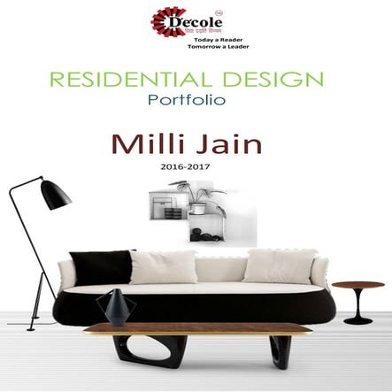 Milli Jain Residential Design Portfolio 