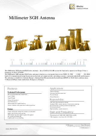 Millimeter SGH Antenna