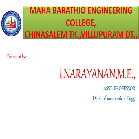 Milling machine-types-operations..etc..from L.NARAYANAN,M.E.,AP.MECH