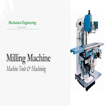 Milling machine