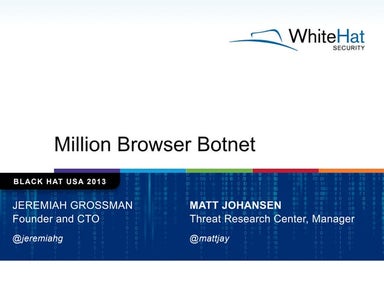 Million Browser Botnet