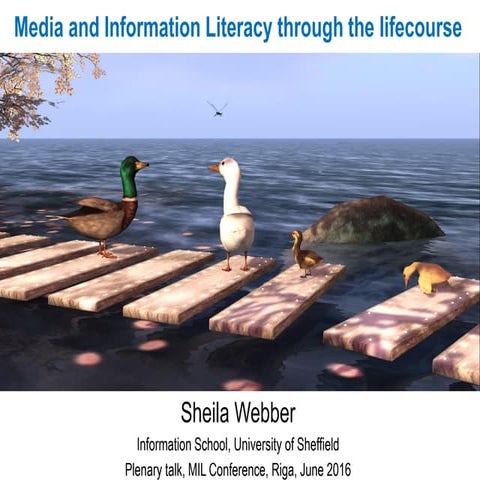 Media and Information Literacy through the lifecourse
