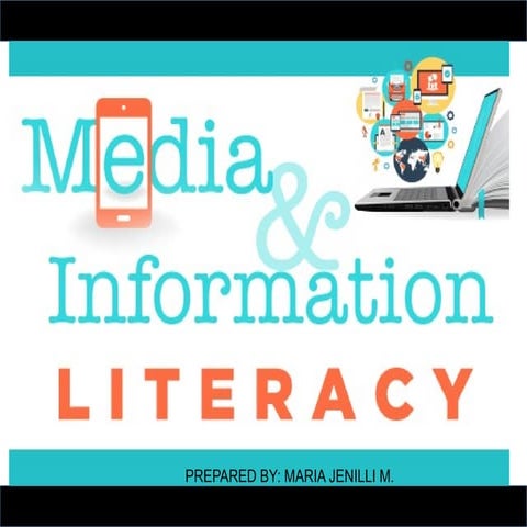 Media and Information Literacy: Media Literacy
