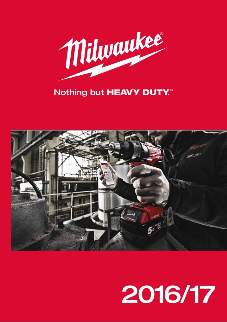 Catalogo de herramientas milwaukee