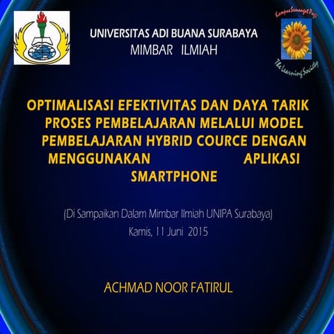 MIMBAR ILMIAH: STRATEGI PEMBELAJARAN