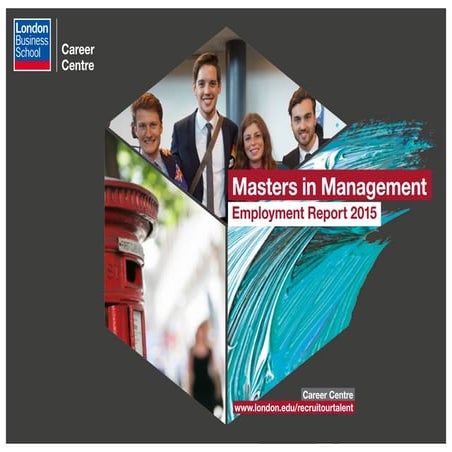 Masters in Management Employment Report 2015