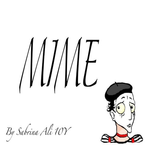 2.1 Mime presentation