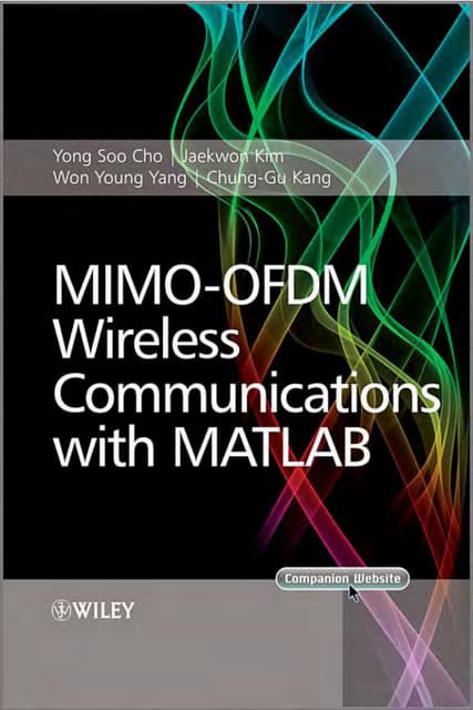 Mimo ofdm wireless communications with matlab
