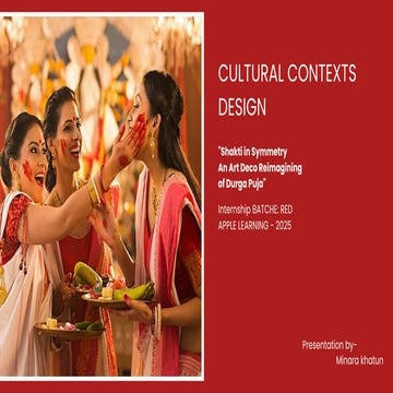 A Graphic Designing Project on "CULTURAL CONTEXTS Design"