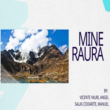 Mina Raura - Salas , Vicente - terminado.pptx